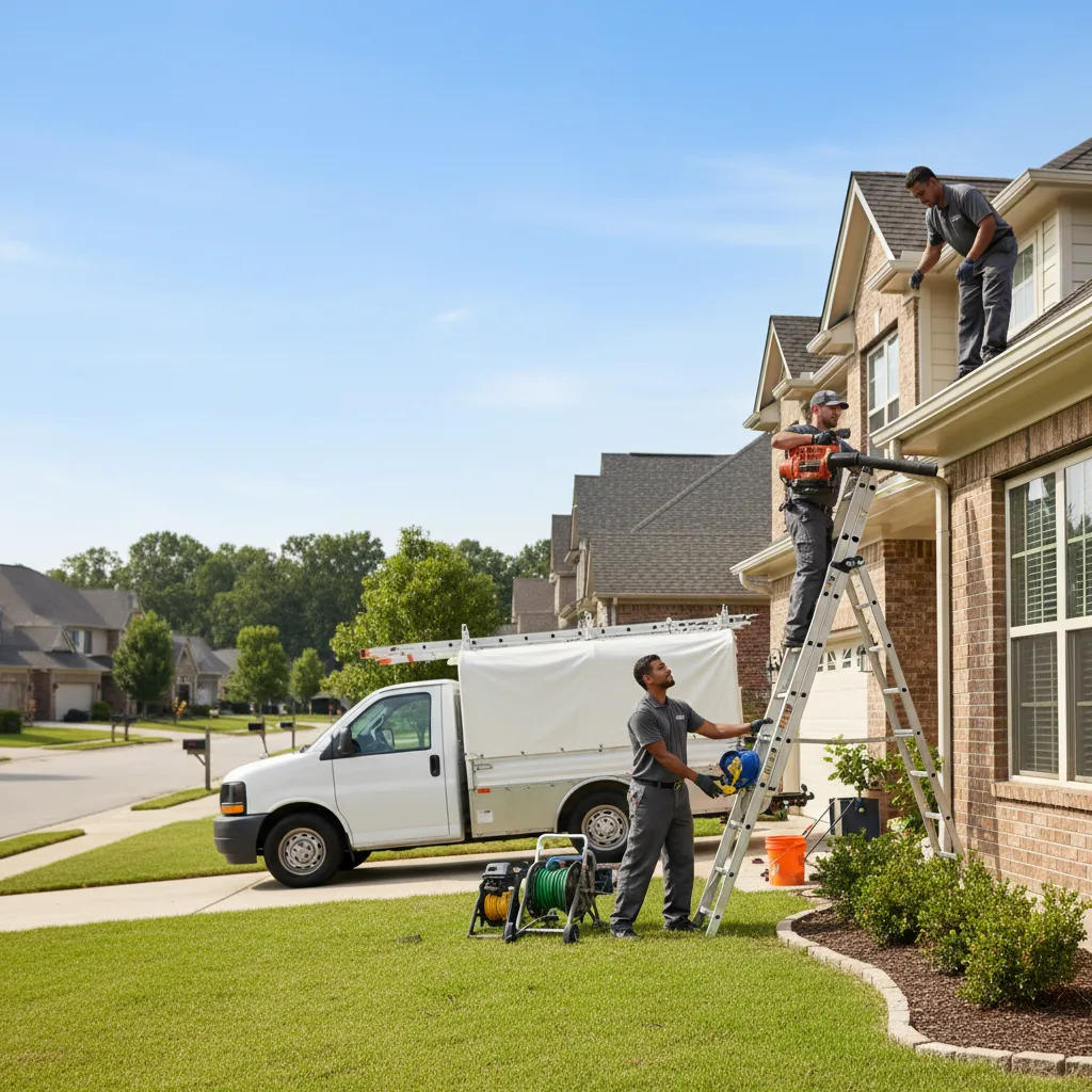 Home Gutter Service in Harrisburg, IL near me